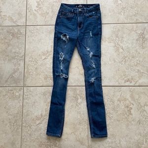 Ripped Hollister Jeans